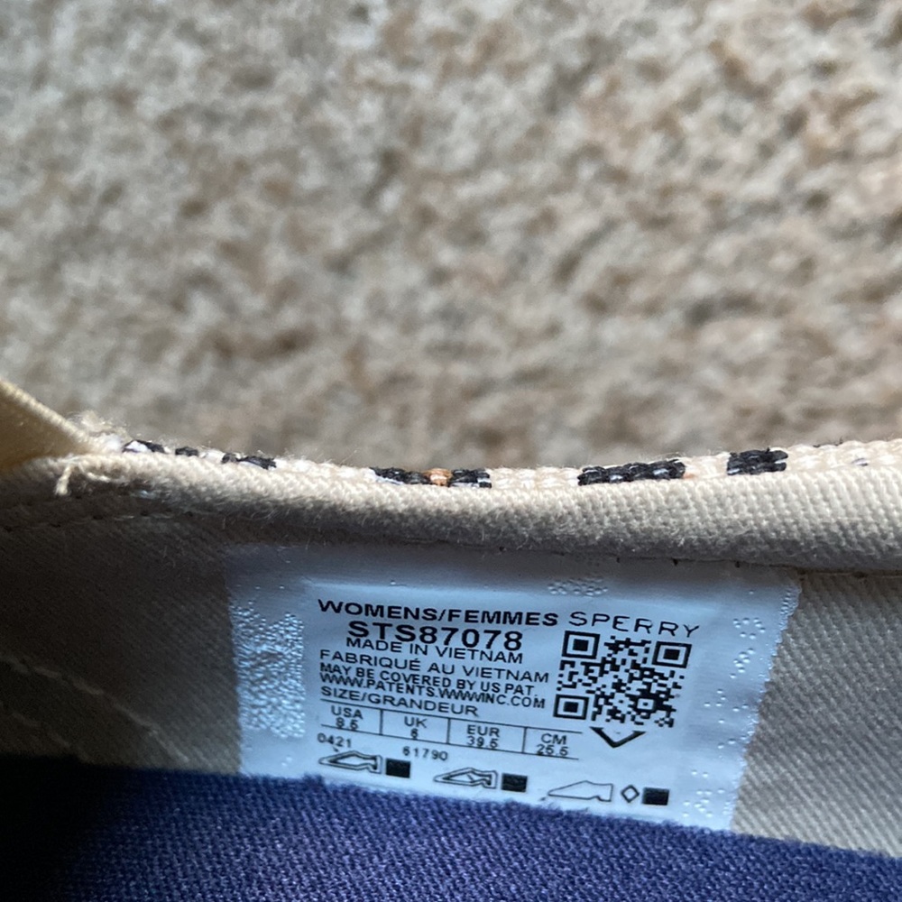 Sperry crest the cheetah sneakers - Picture 7 of 7